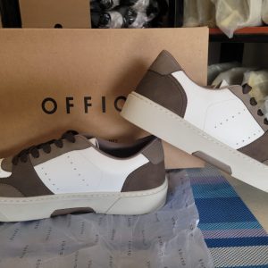 Aldo Premier Multicolor White, Grey and Chocolate Brown