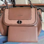 Medium Brown Top-Handle Satchels